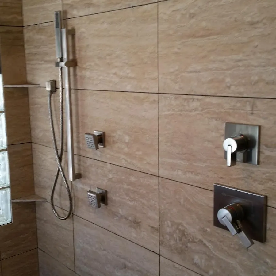 Shower fixture installation for Water Heater Replacement in Windsor